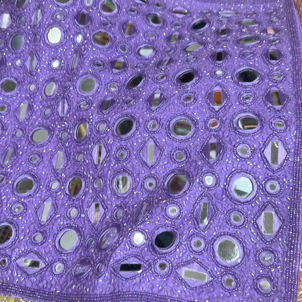 Mirror pillow case from India